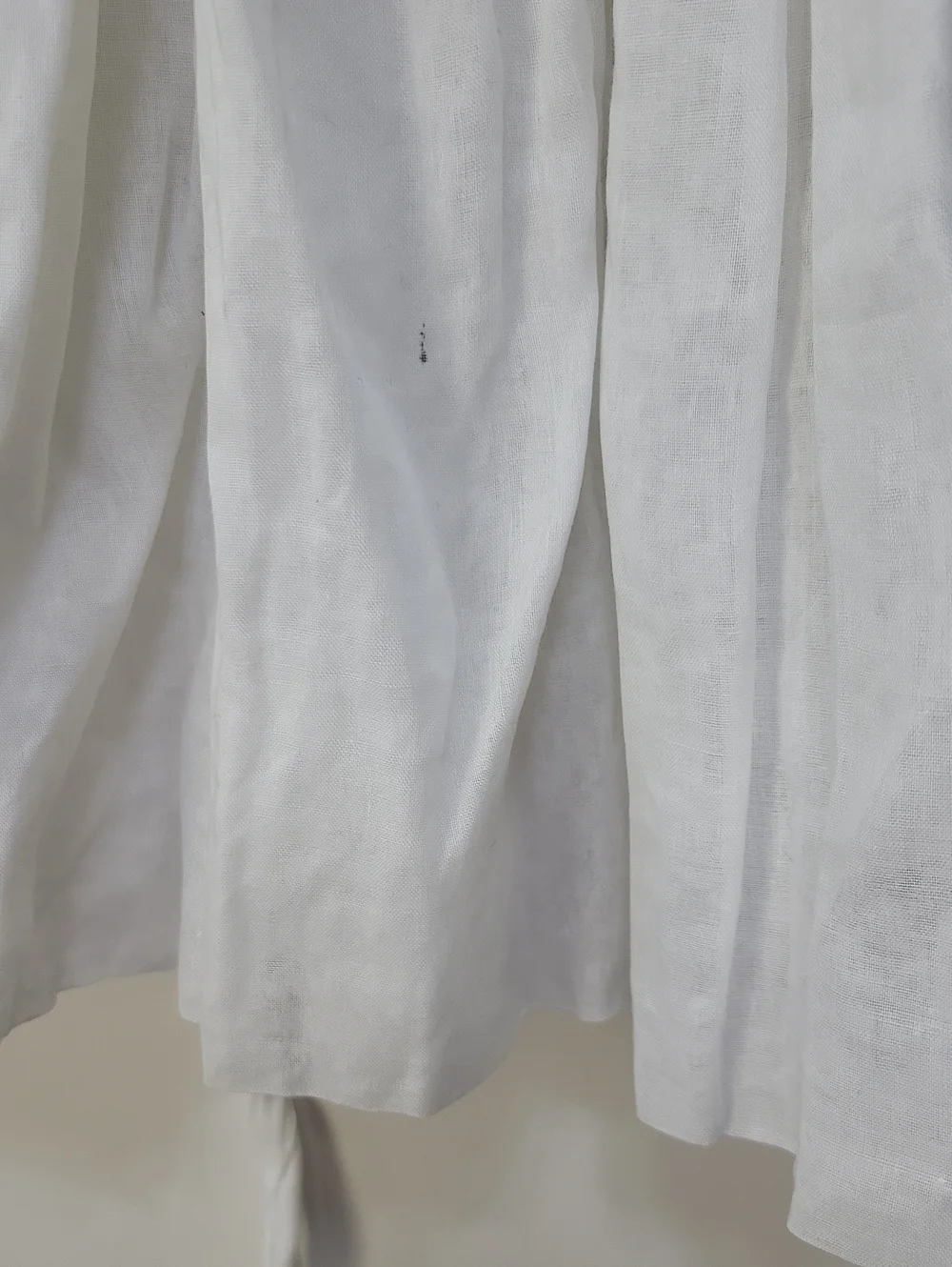 Vtg MISS QUALITY Girls White Embroidered Sheer  Party Flower Wedding Dress